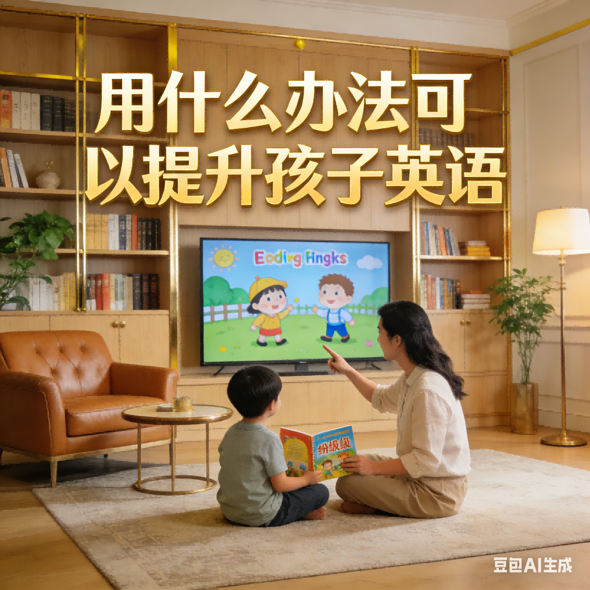 用什么办法可以提升孩子英语