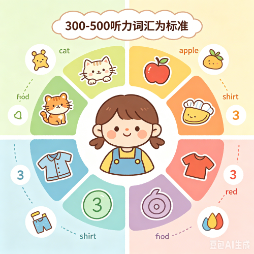 6岁的孩子英语单词量可以达到多少个