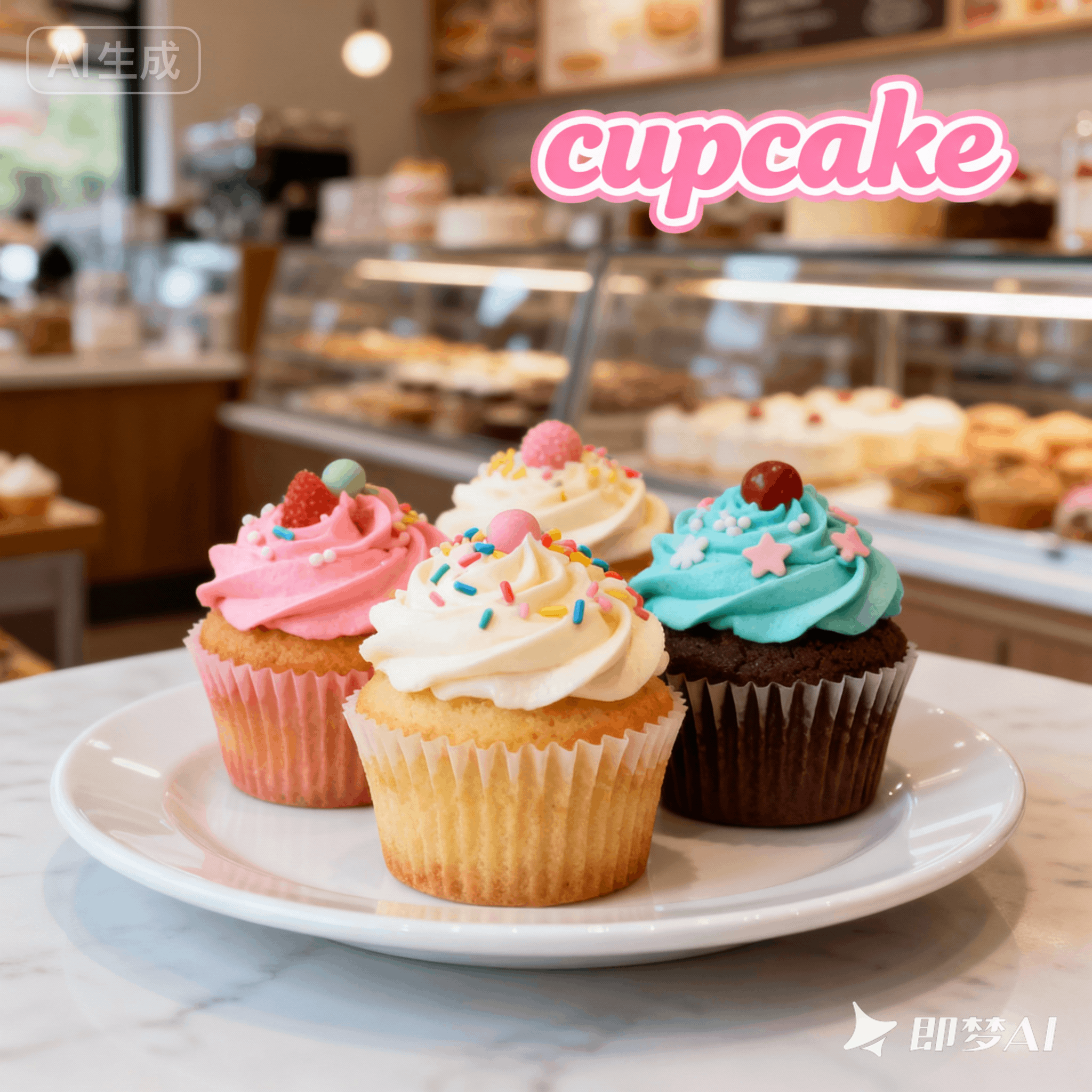 cupcake是什么意思_cupcake怎么读_音标ˈkʌpkeɪk