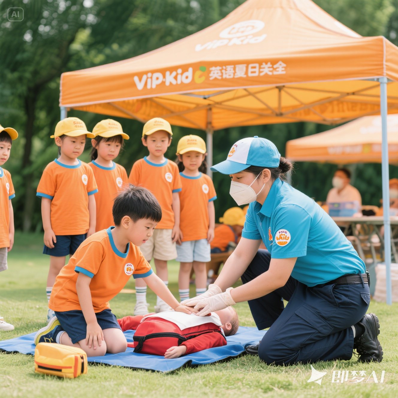 英语夏令营：是否有急救培训？