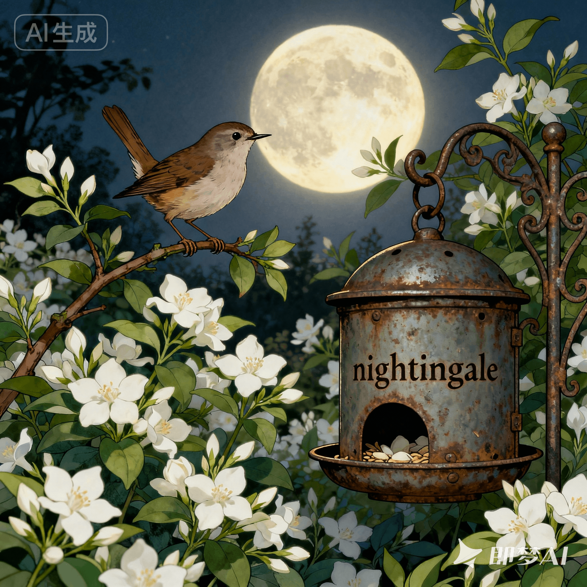 nightingale是什么意思_nightingale怎么读_音标'naɪtɪŋɡeɪl