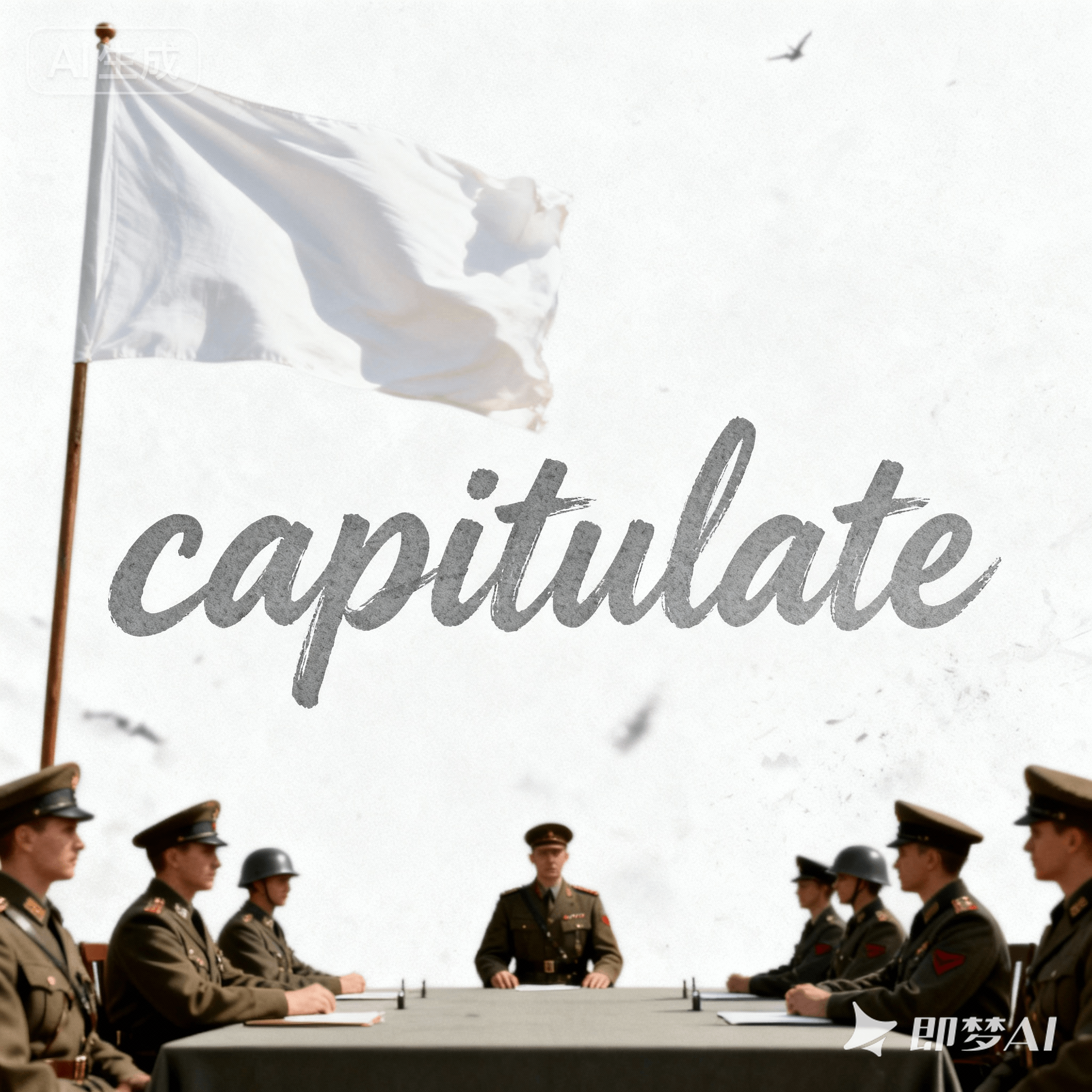 capitulate是什么意思_capitulate怎么读_音标kə'pɪtʃʊleɪt