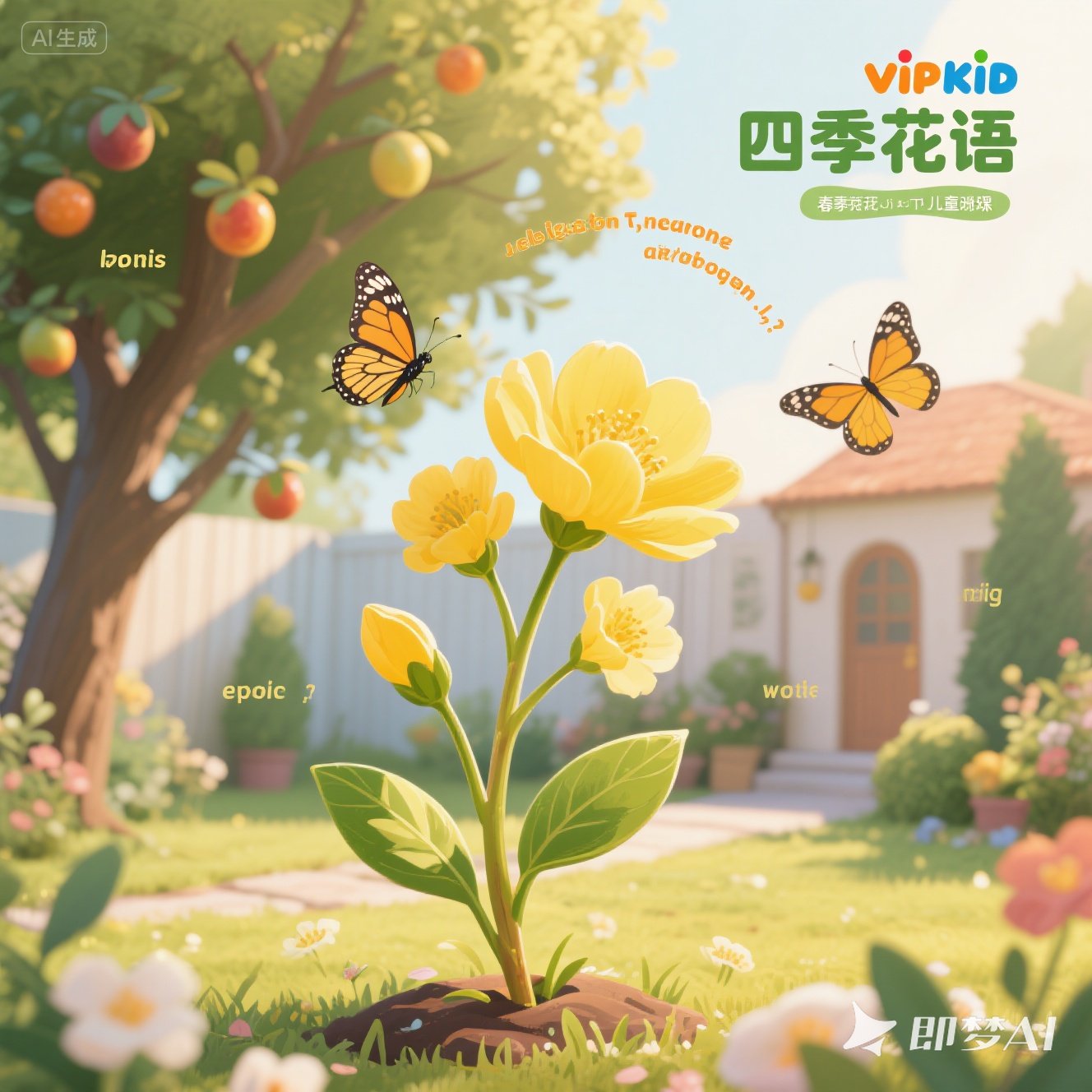 如何使用英语描述植物的花期？