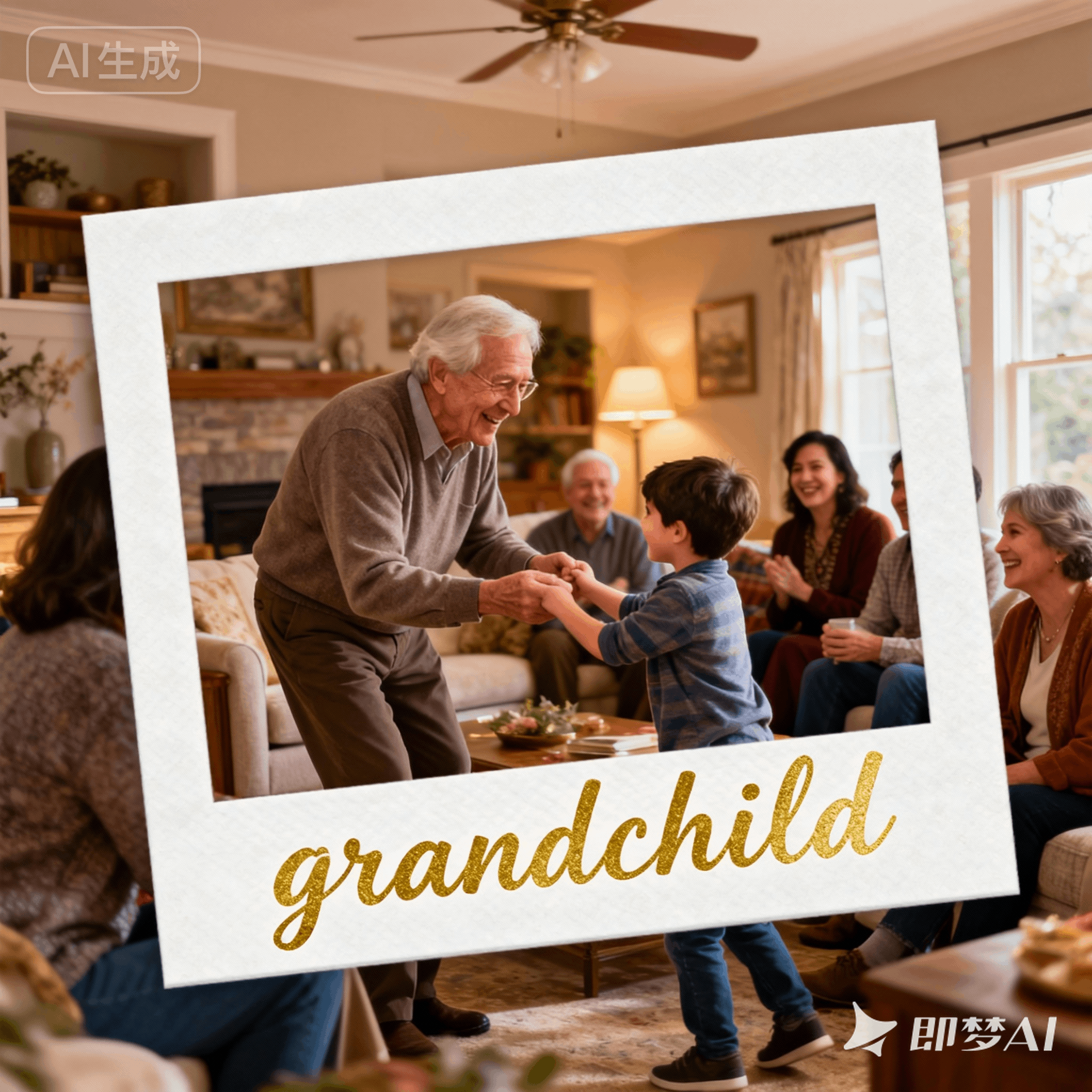 grandchild是什么意思_grandchild怎么读_音标ˈgræntʃaɪld