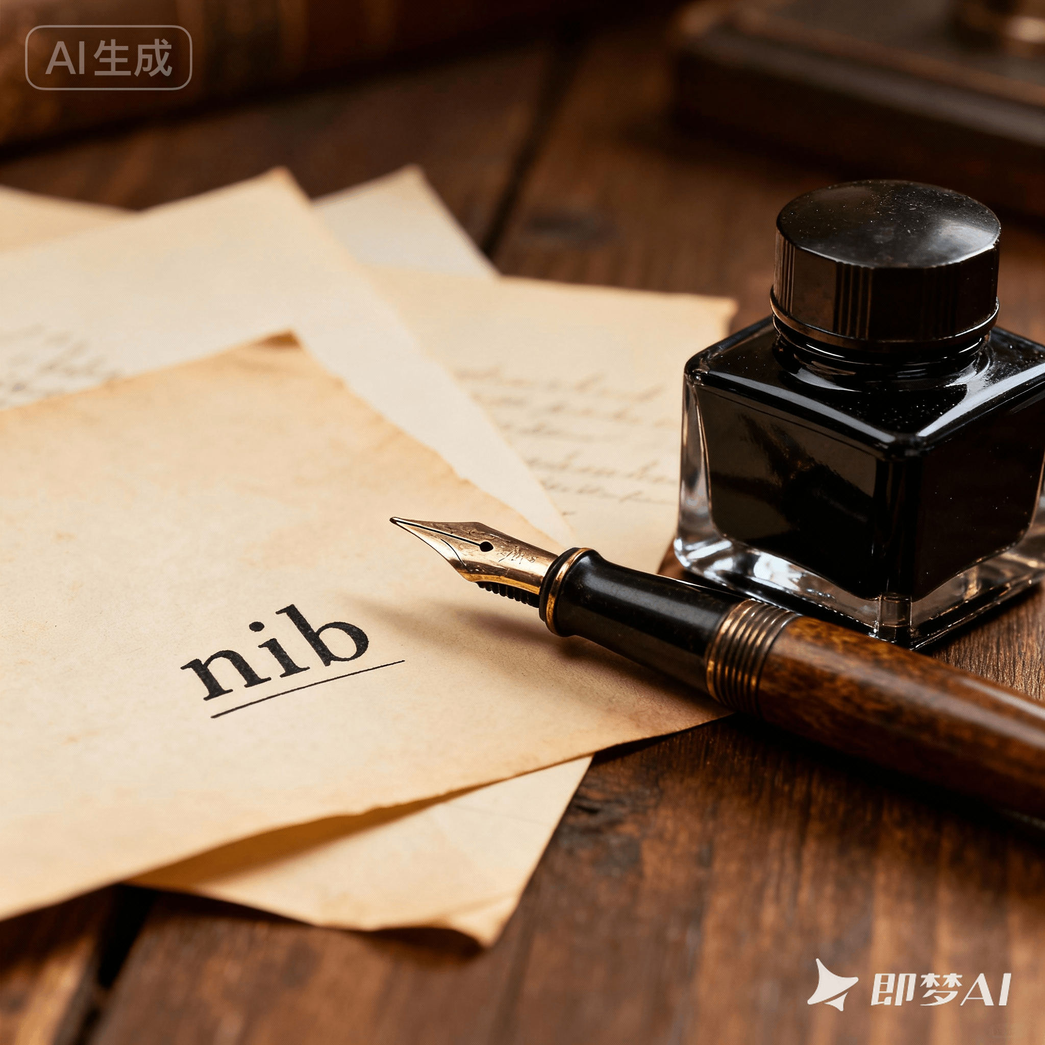 nib是什么意思_nib怎么读_音标nɪb