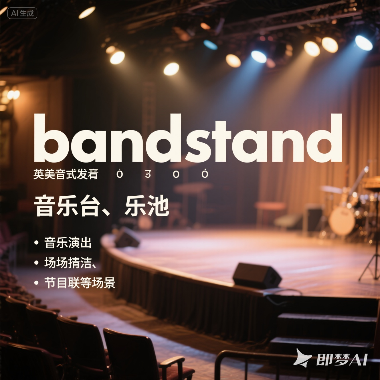 bandstand 是什么意思_bandstand 怎么读_音标ˈbændstænd