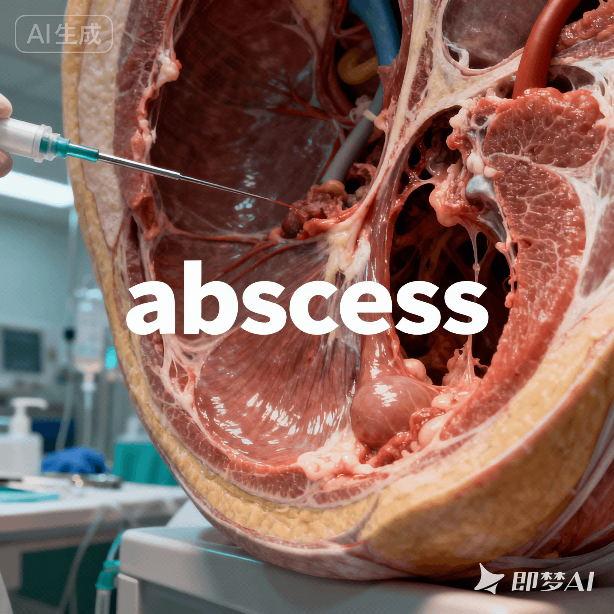 abscess是什么意思_abscess怎么读_音标ˈæbses