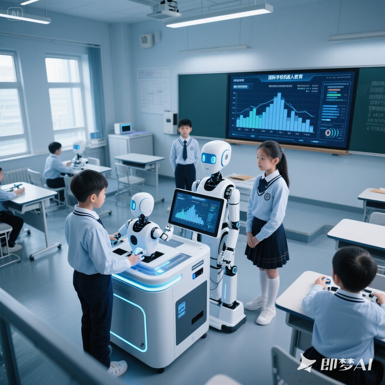 国际学校课程中的机器人教育？