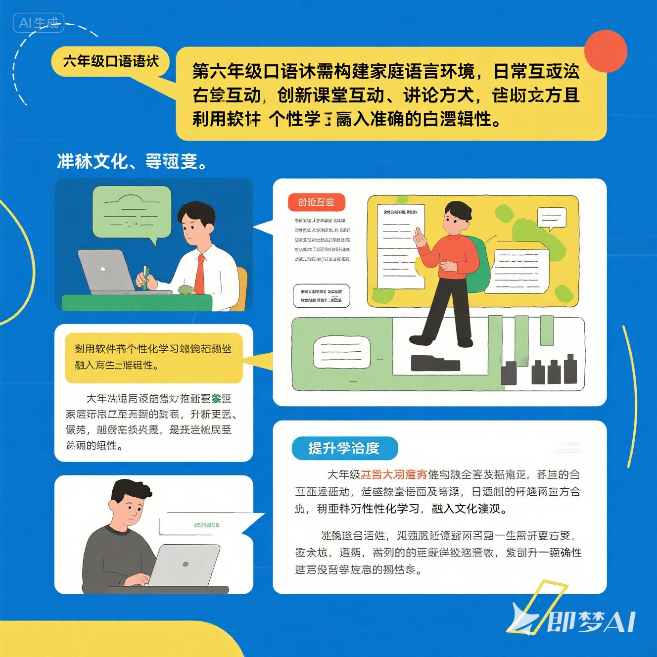 六年级英语口语表达能力培养？