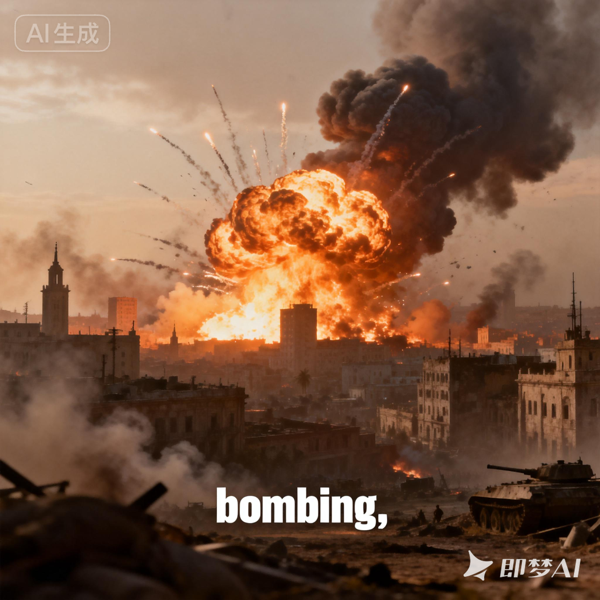 bombing是什么意思_bombing怎么读_音标'bɔmiŋ