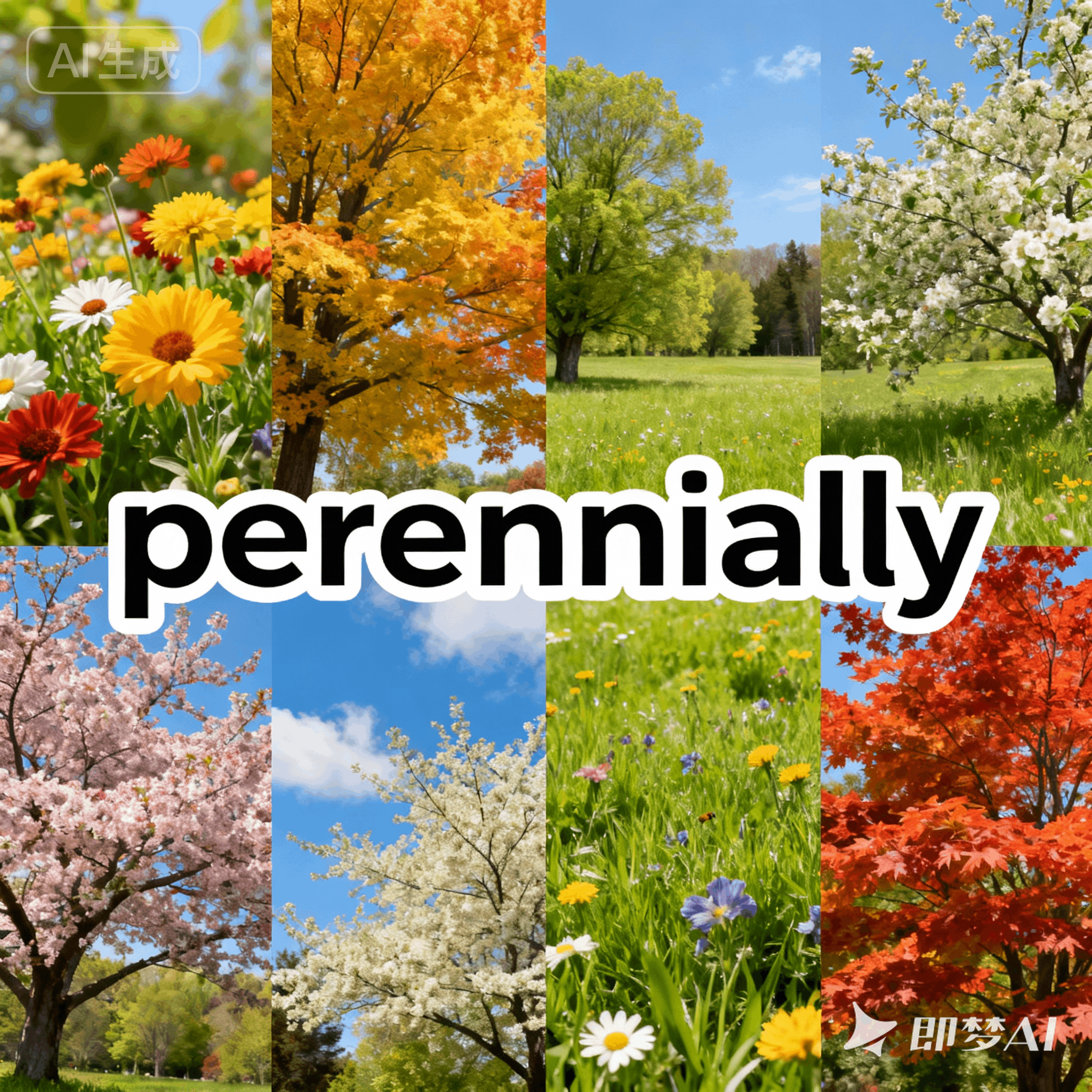 perennially是什么意思_perennially怎么读_音标pə'renɪəlɪ