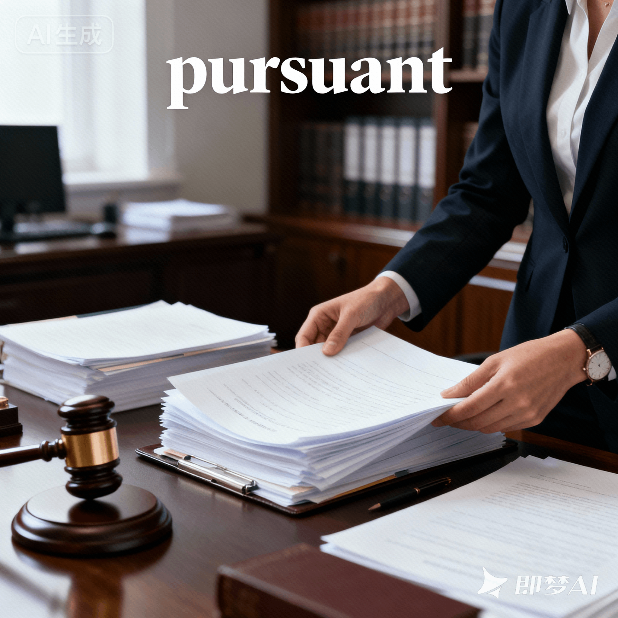 pursuant是什么意思_pursuant怎么读_音标pəˈsju-ənt