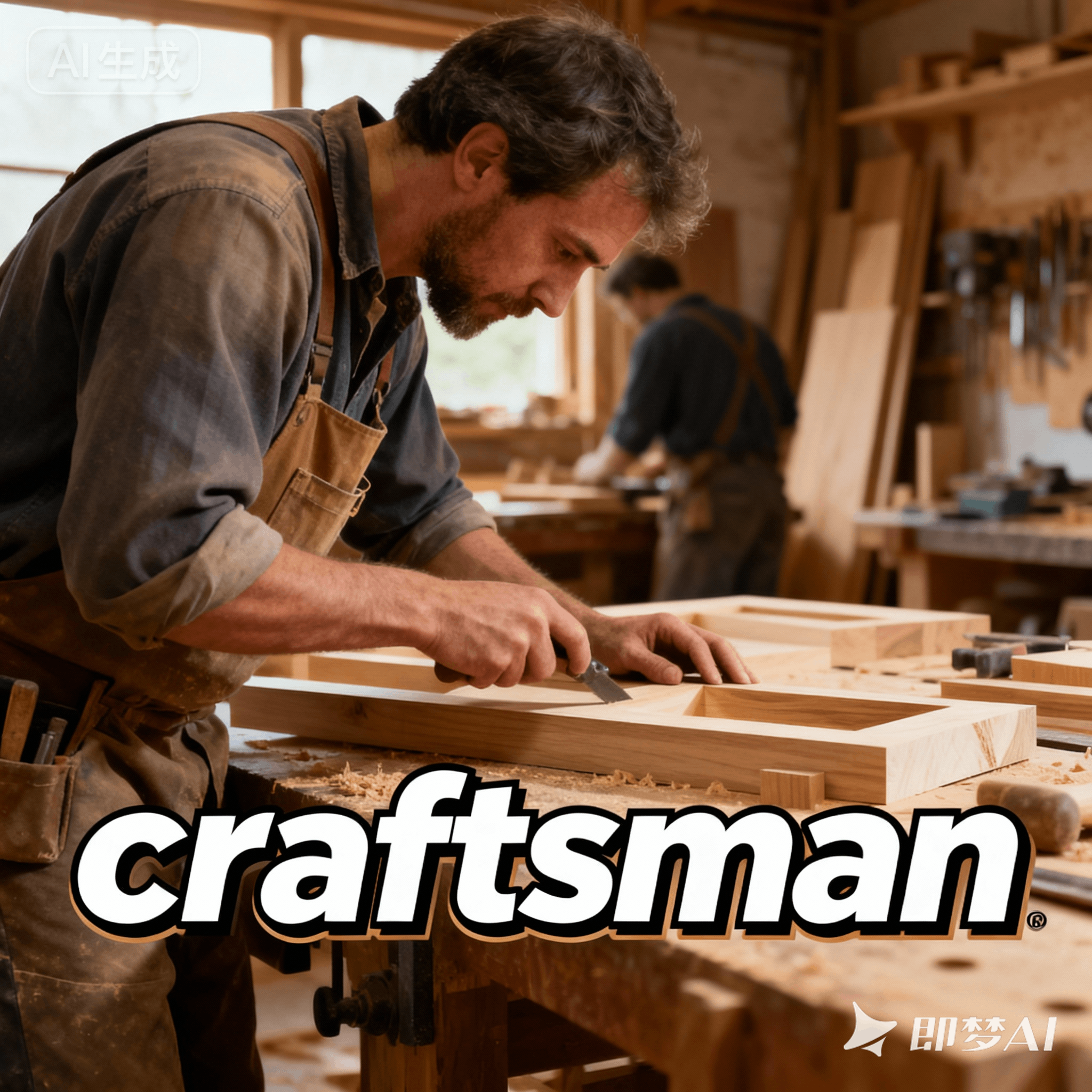 craftsman是什么意思_craftsman怎么读_音标ˈkrɑ-ftsmən