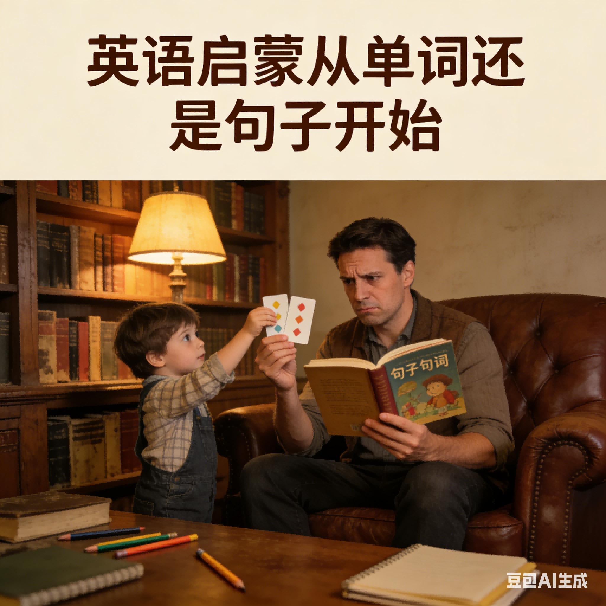 英语启蒙从单词还是句子开始