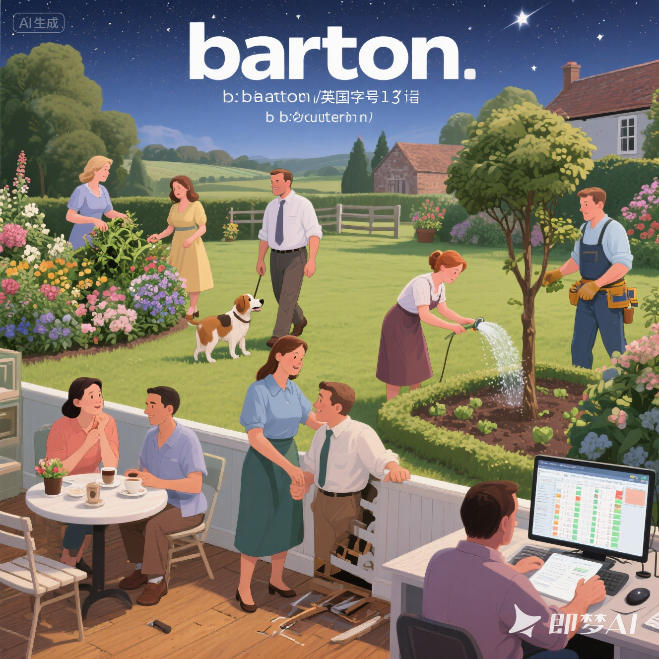 barton 是什么意思_barton 怎么读_音标 'bɑ-tən