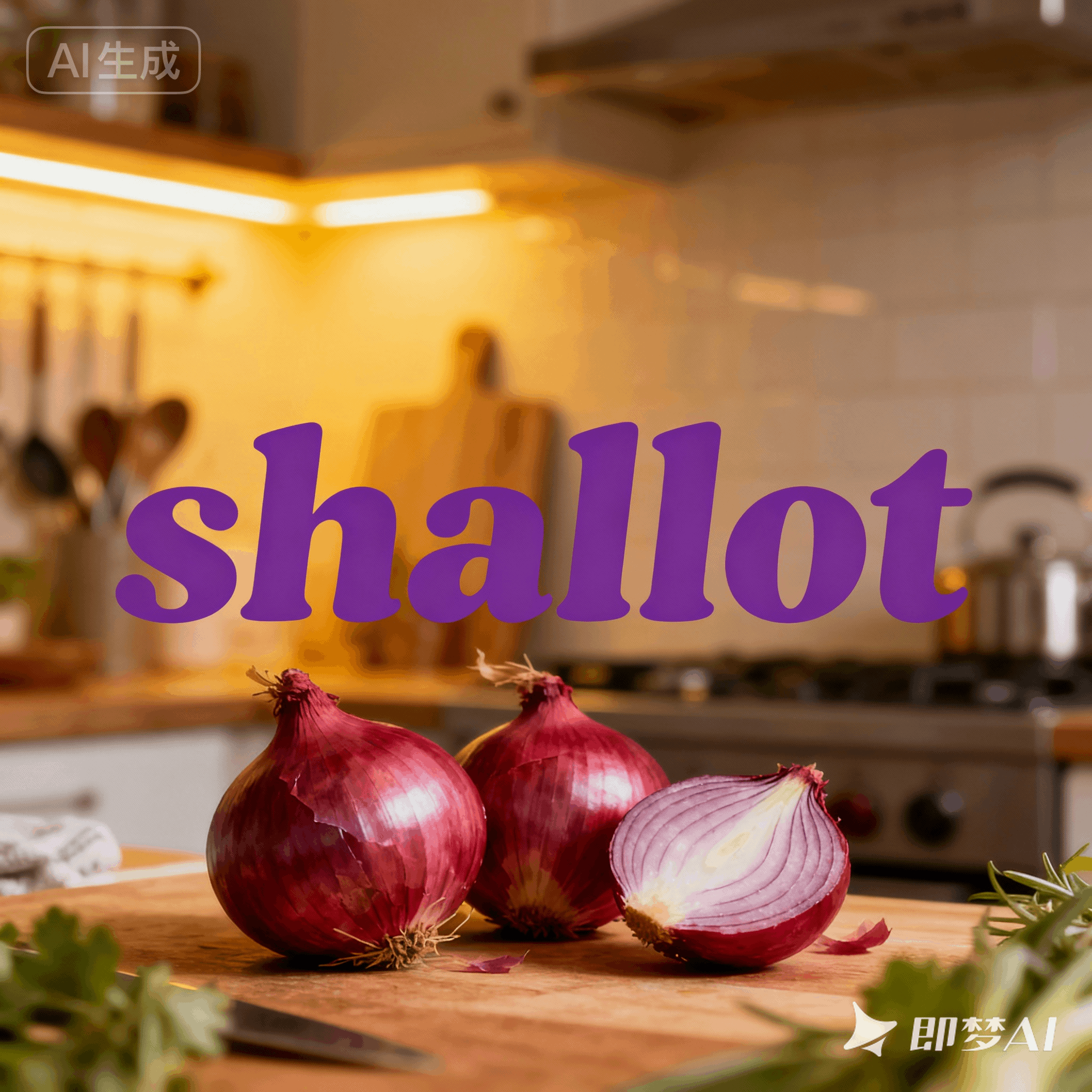 shallot是什么意思_shallot怎么读_音标ʃəˈlɒt