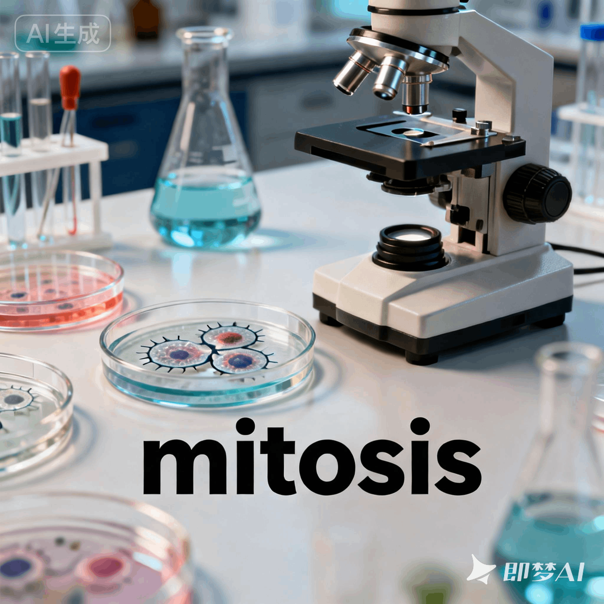 mitosis是什么意思_mitosis怎么读_音标mai'tәusis