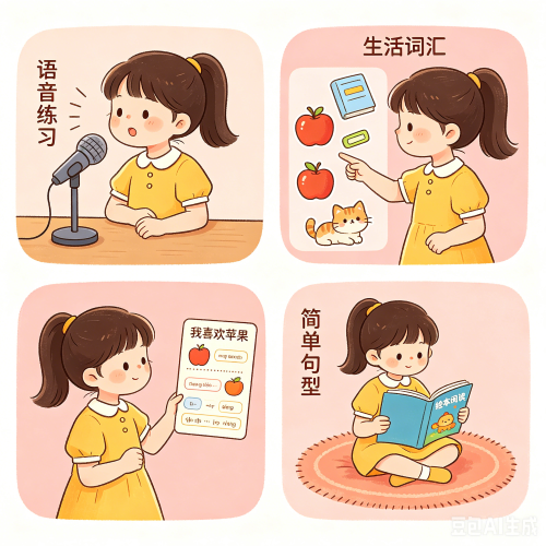 7岁的孩子学英语应该学什么