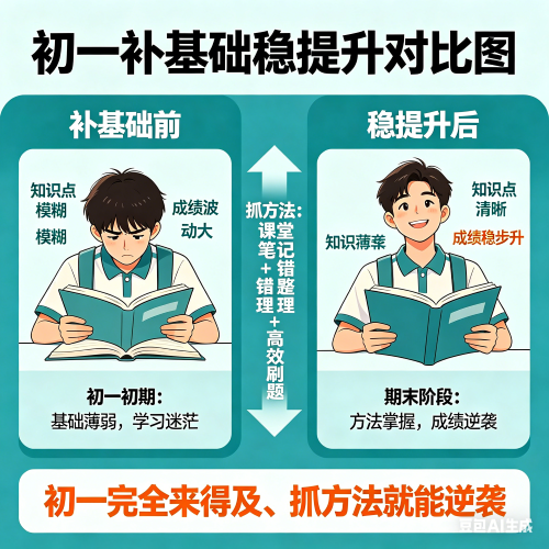 初一年级英语考60、70多分还有救吗
