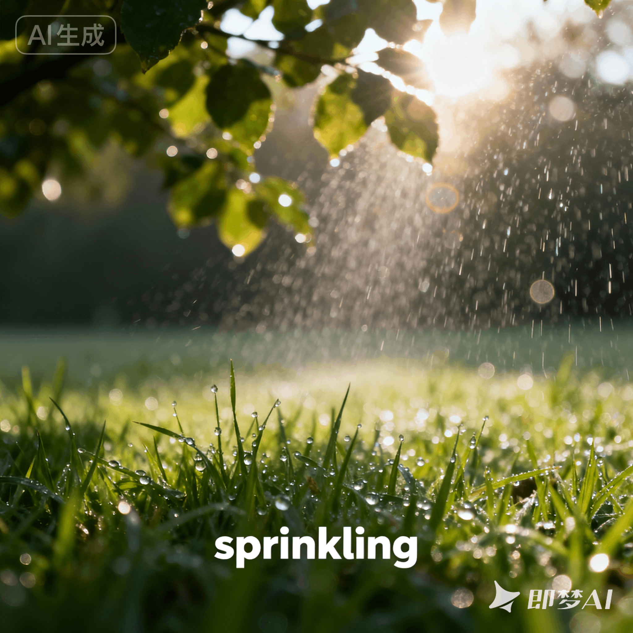 sprinkling是什么意思_sprinkling怎么读_音标'sprɪŋklɪŋ