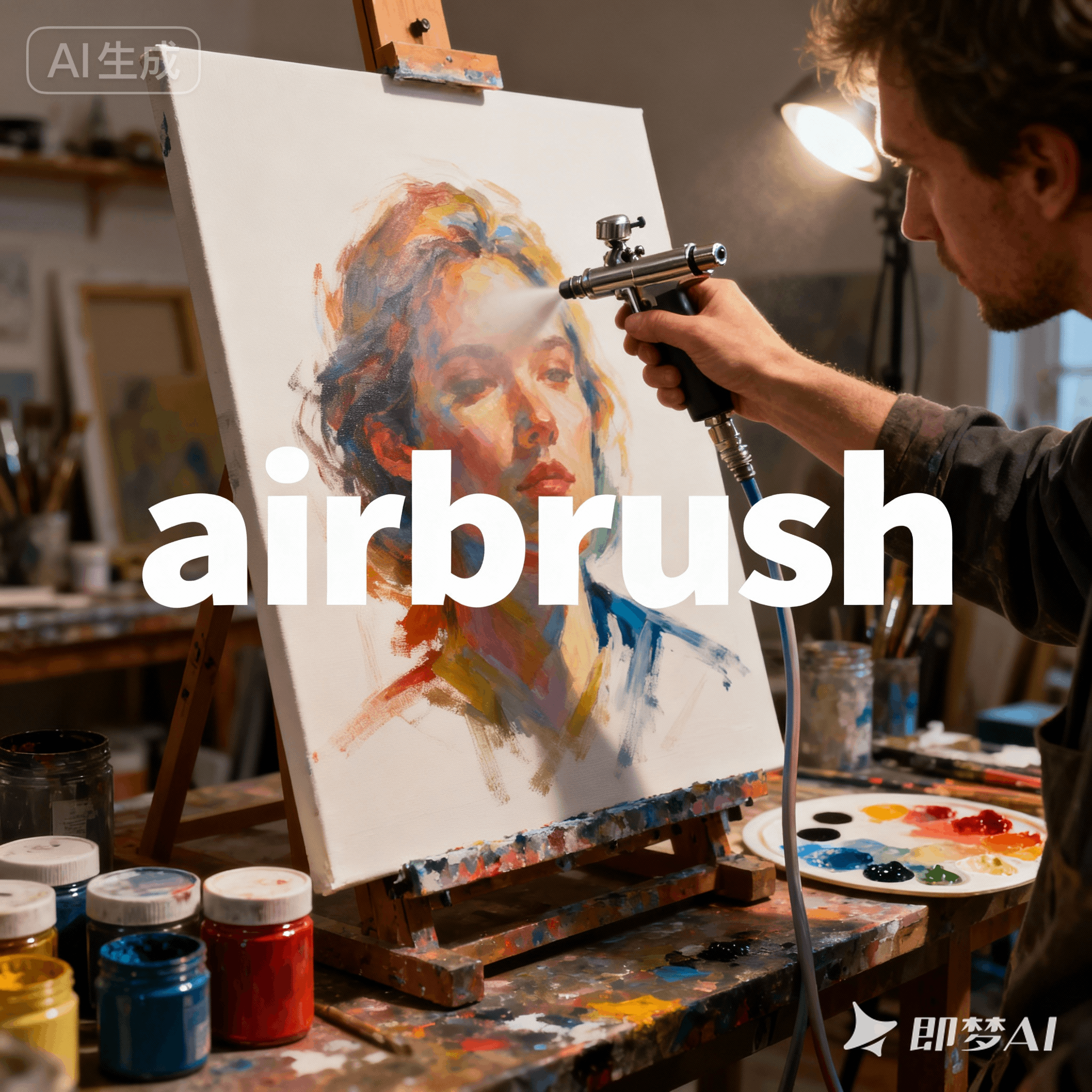 airbrush是什么意思_airbrush怎么读_音标'eəbrʌʃ