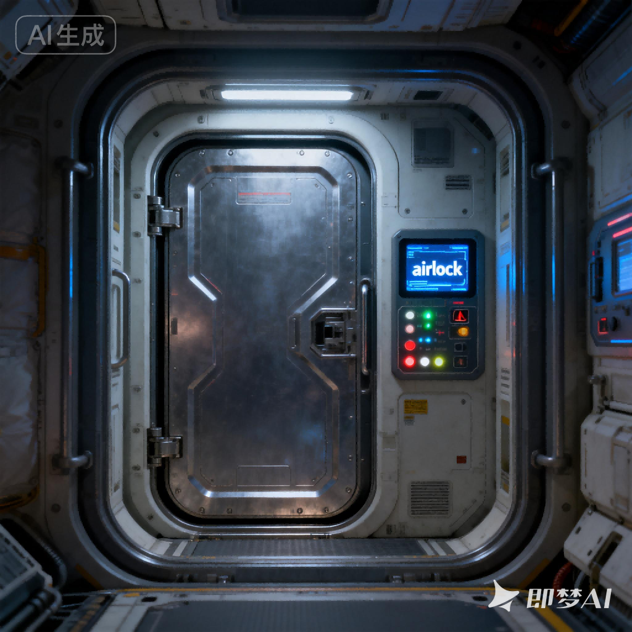 airlock是什么意思_airlock怎么读_音标ˈeəlɒk