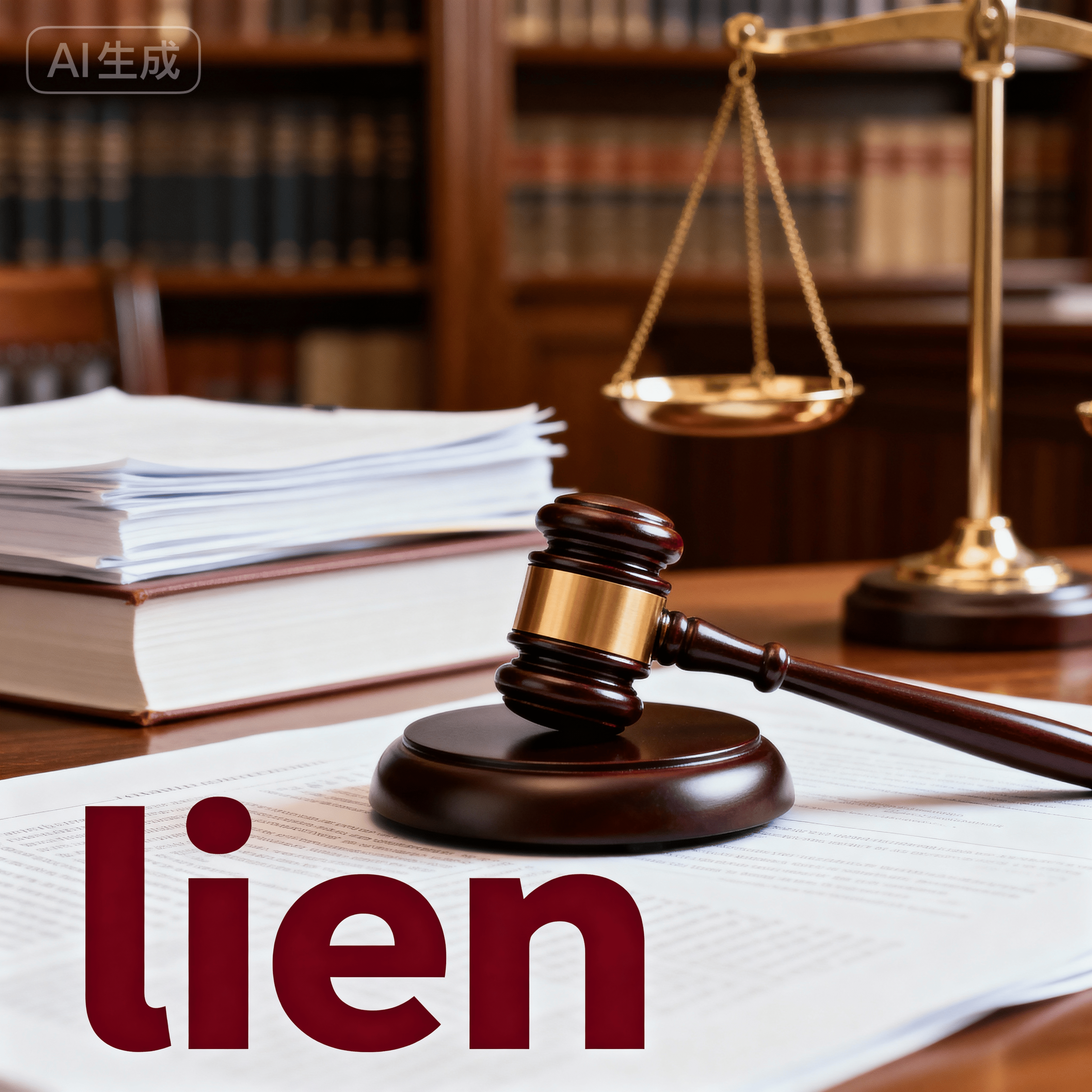 lien是什么意思_lien怎么读_音标'li-ən