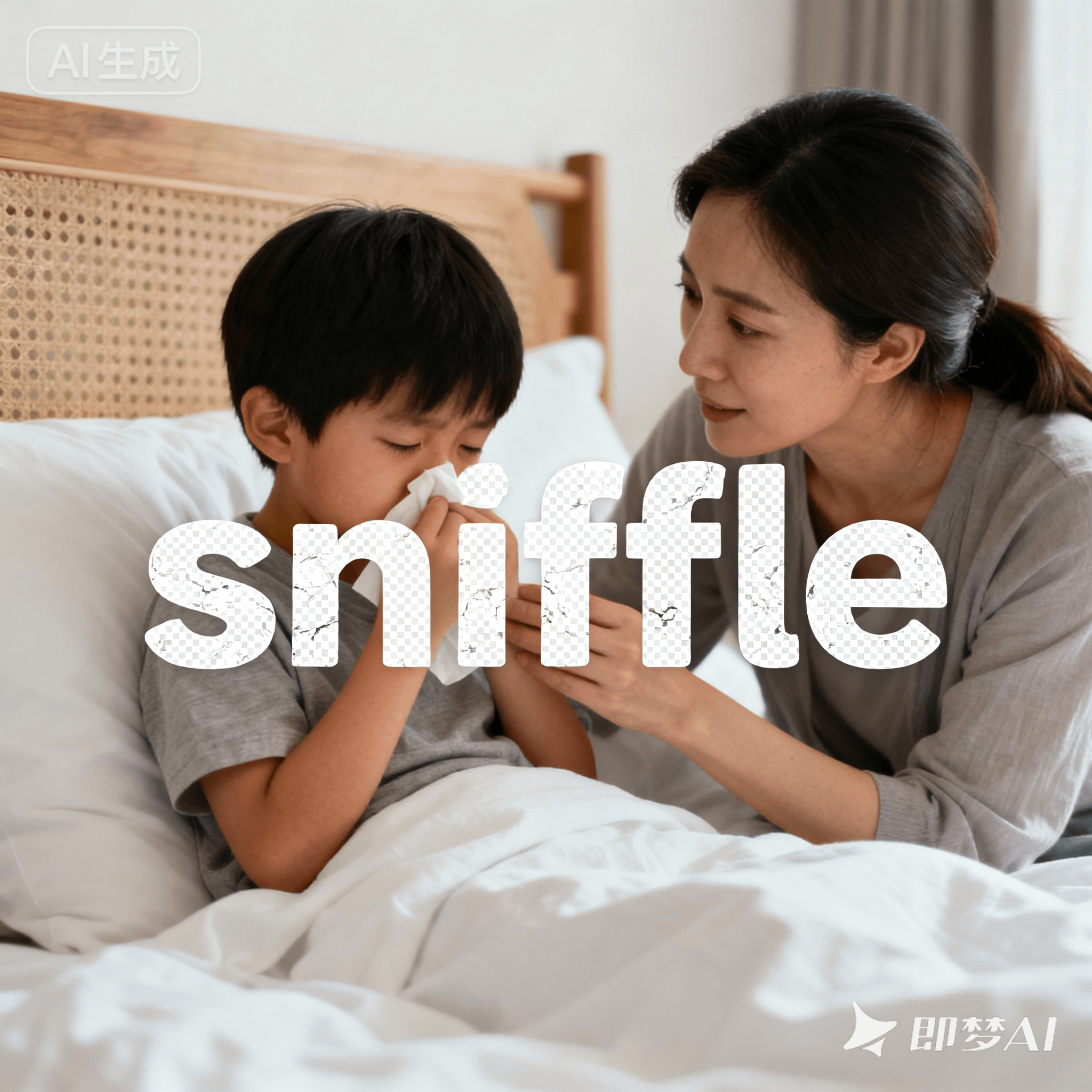 sniffle是什么意思_sniffle怎么读_音标'snɪfl