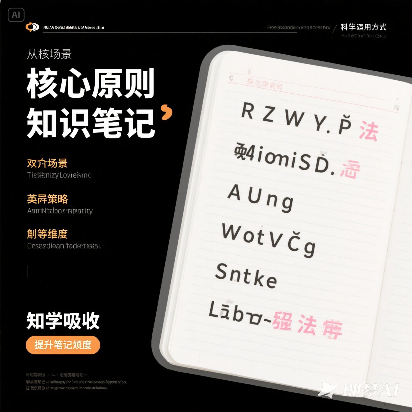 英语笔记中如何进行缩略词法？