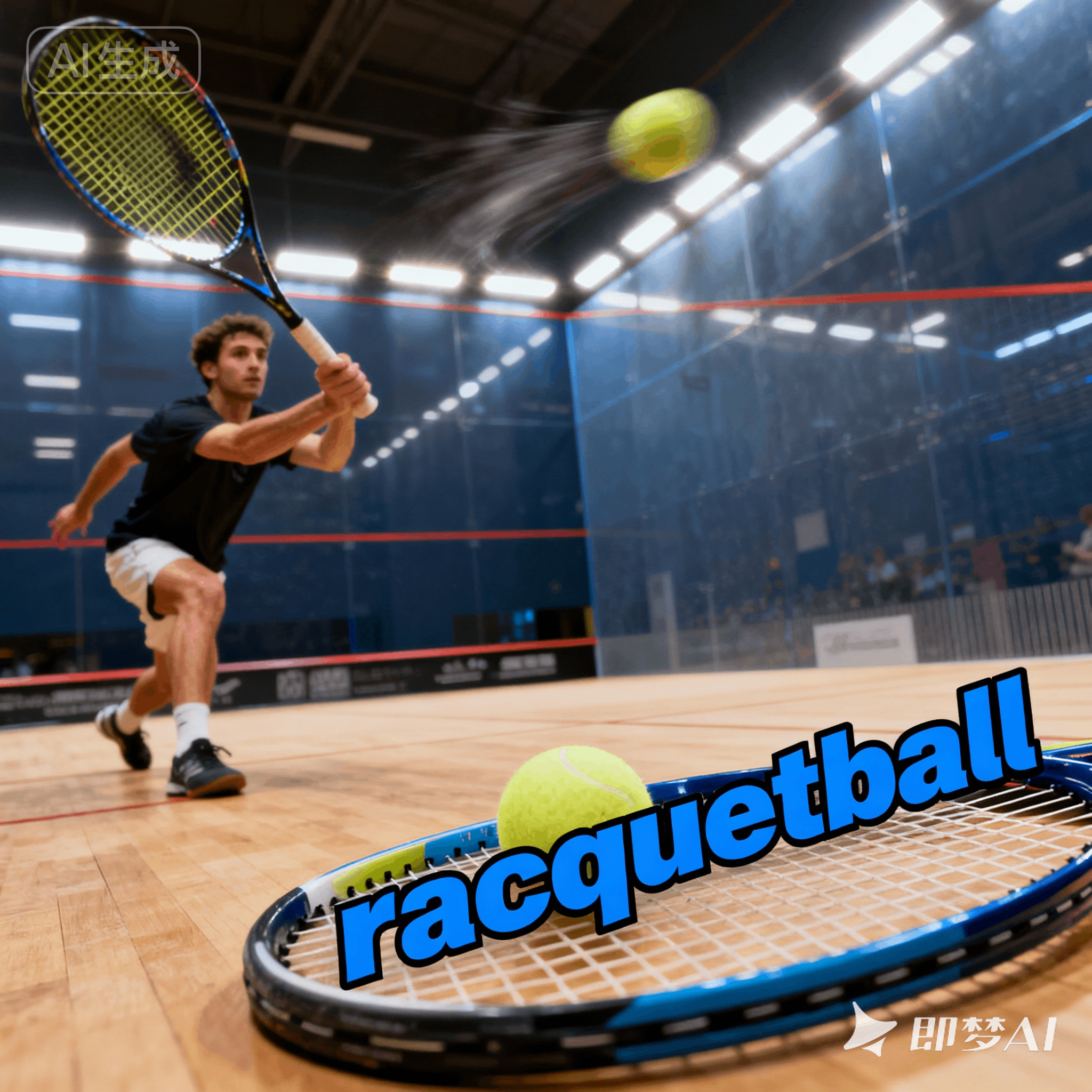 racquetball是什么意思_racquetball怎么读_音标ˈrækɪtbɔ-l