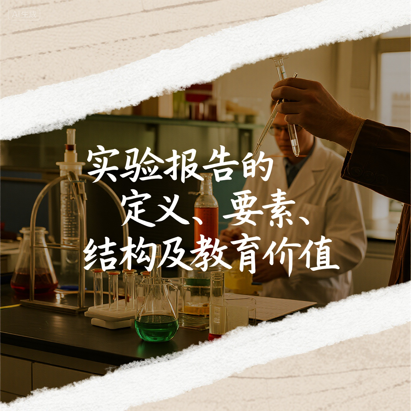 在英语中什么是 “实验报告”？