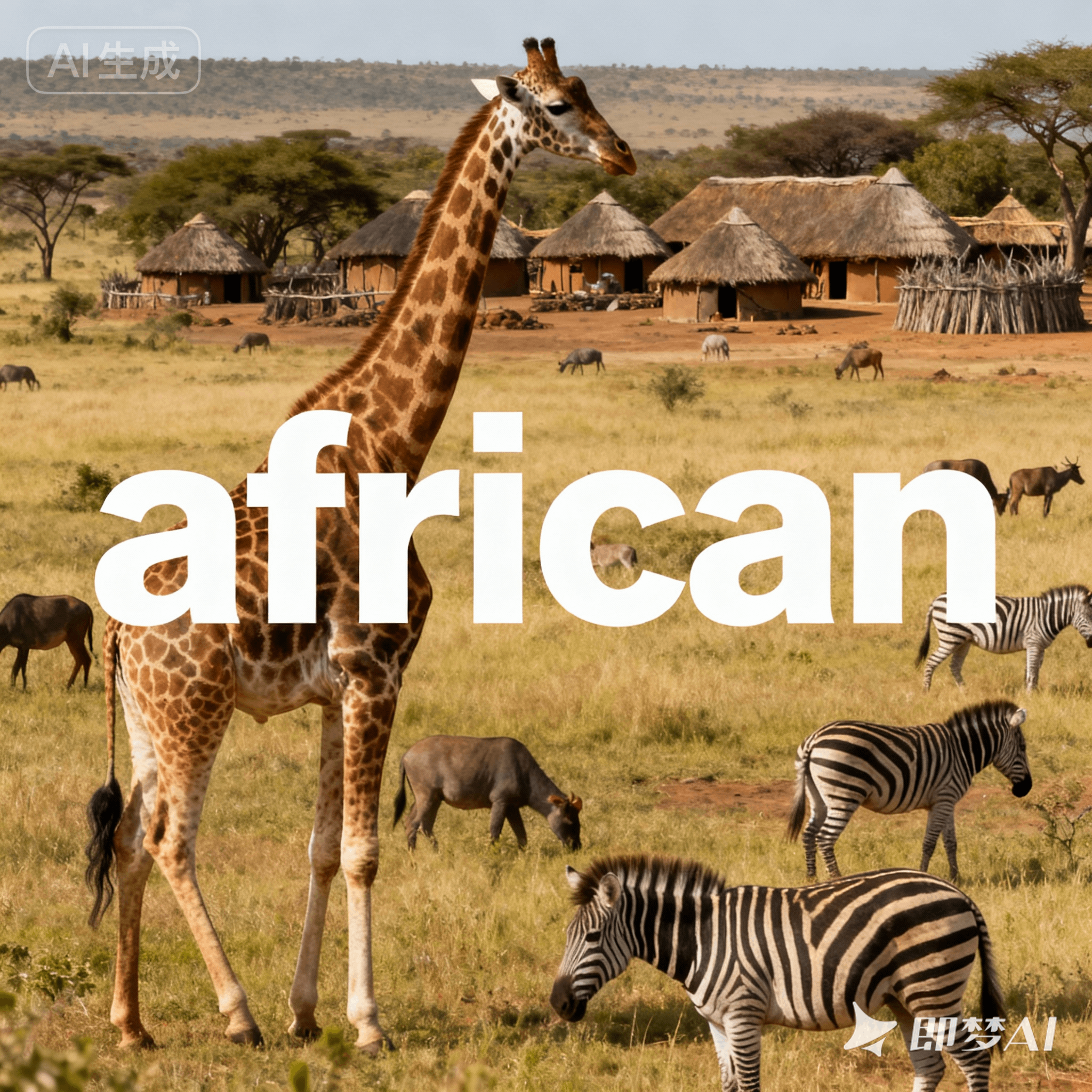 African是什么意思_African怎么读_音标ˈæfrɪkən