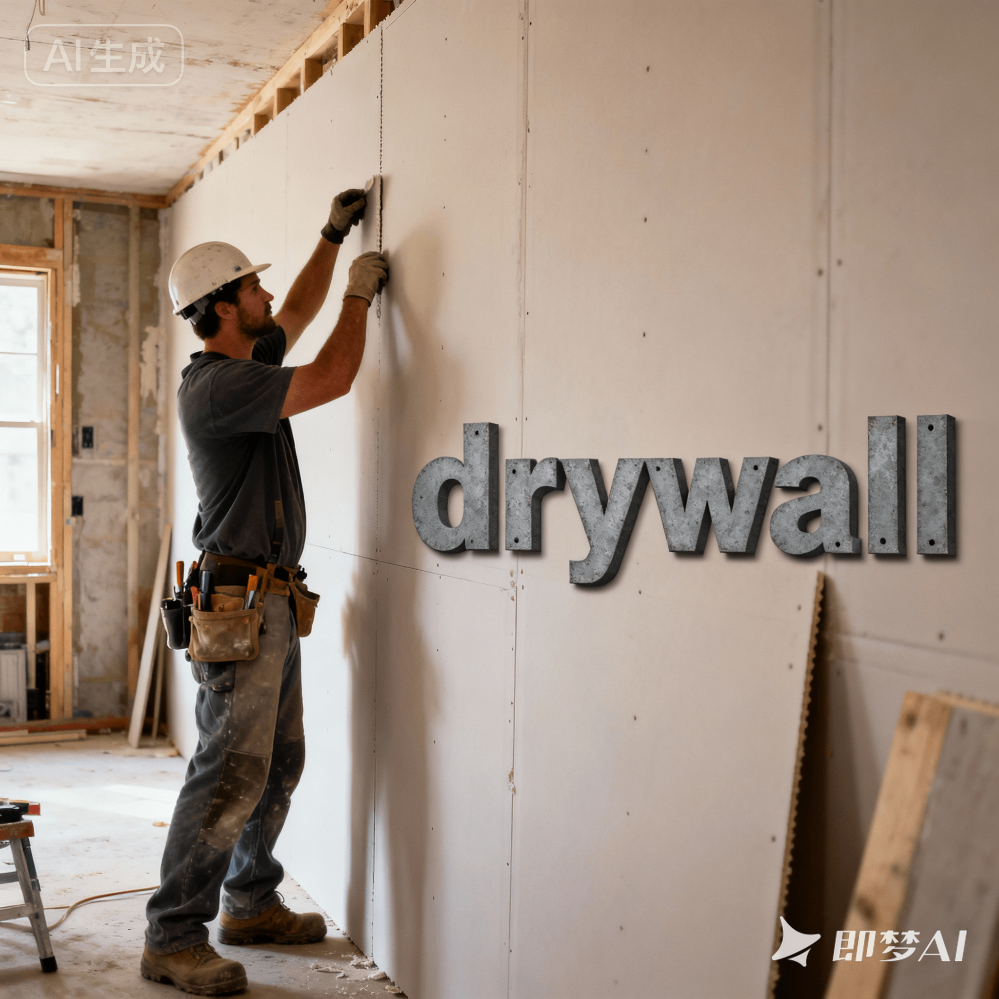 drywall是什么意思_drywall怎么读_音标'draɪwɔ-l