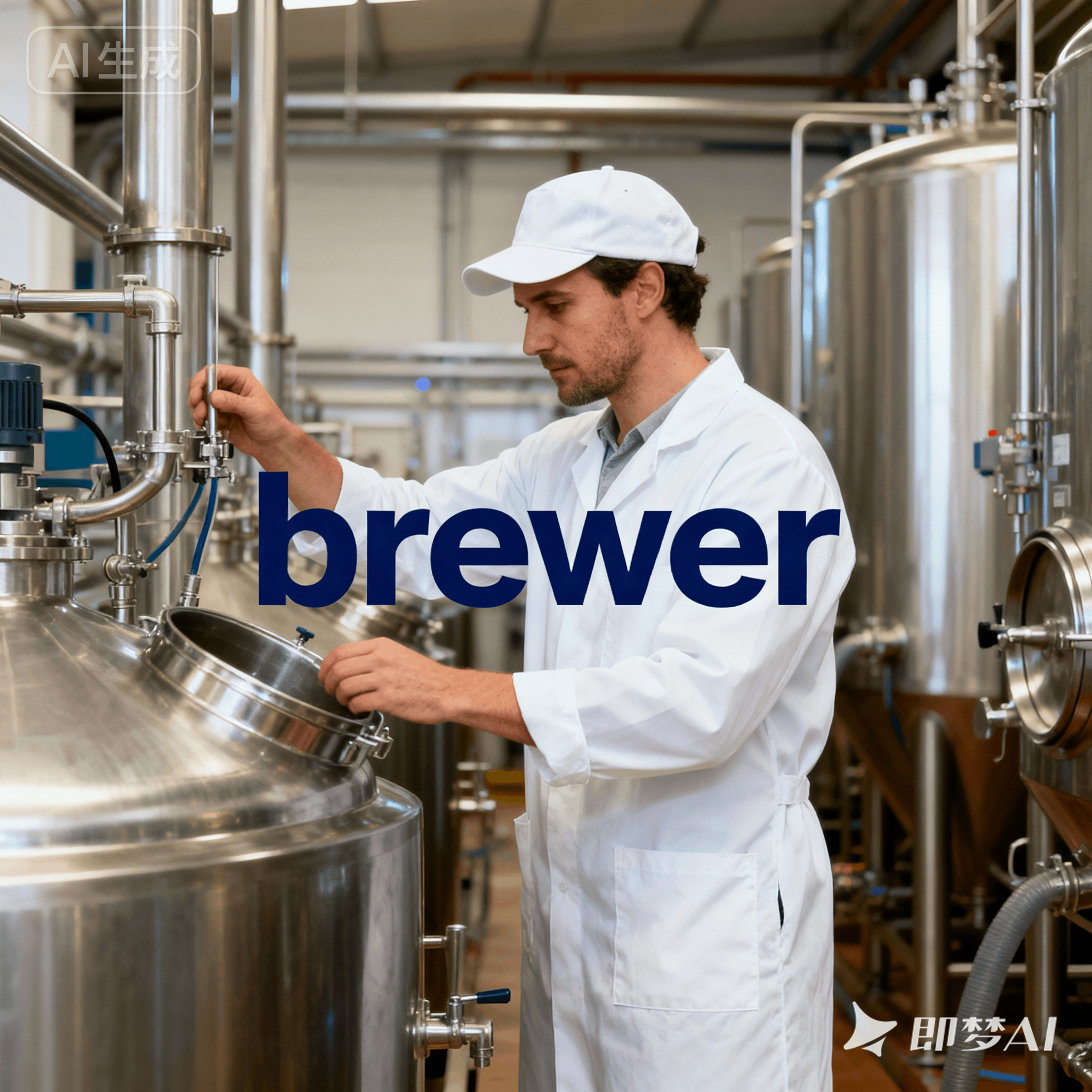 brewer是什么意思_brewer怎么读_音标'bru-ə(r)