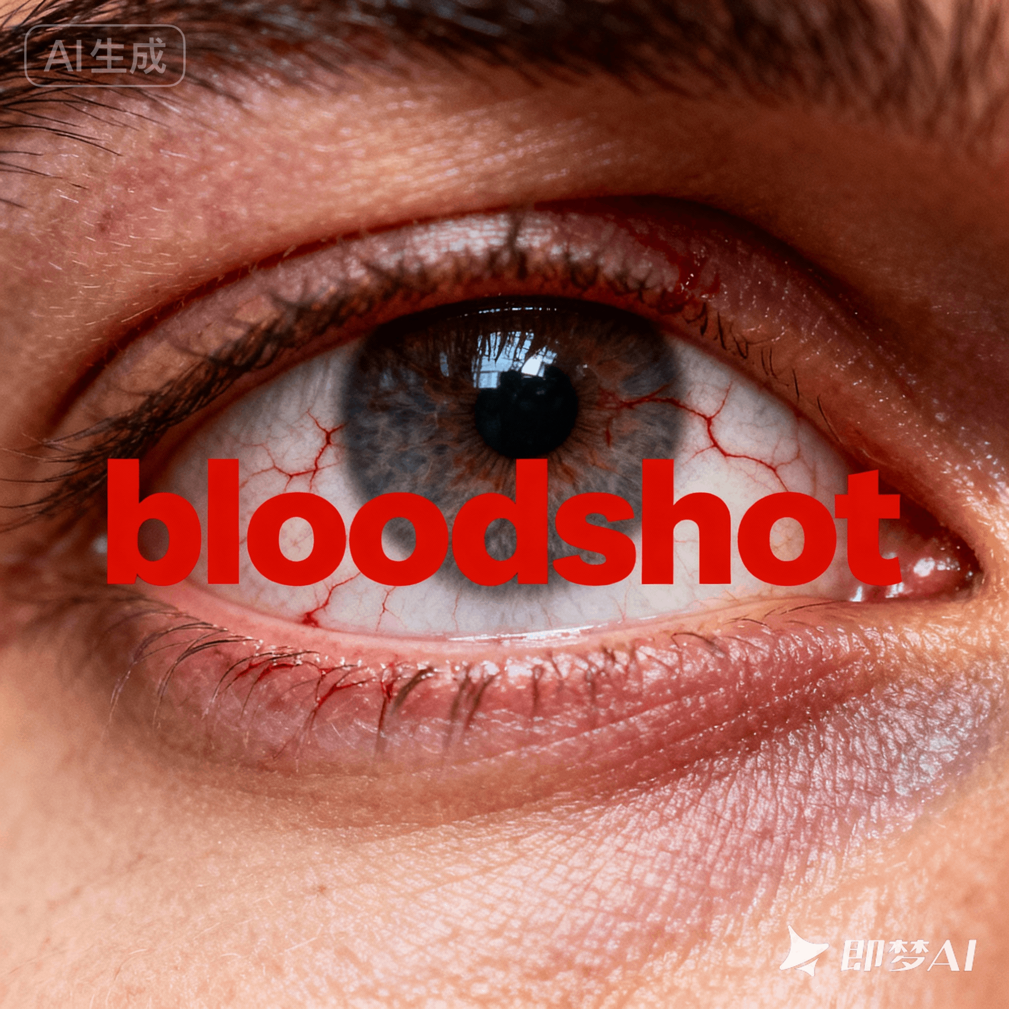 bloodshot是什么意思_bloodshot怎么读_音标ˈblʌdʃɒt