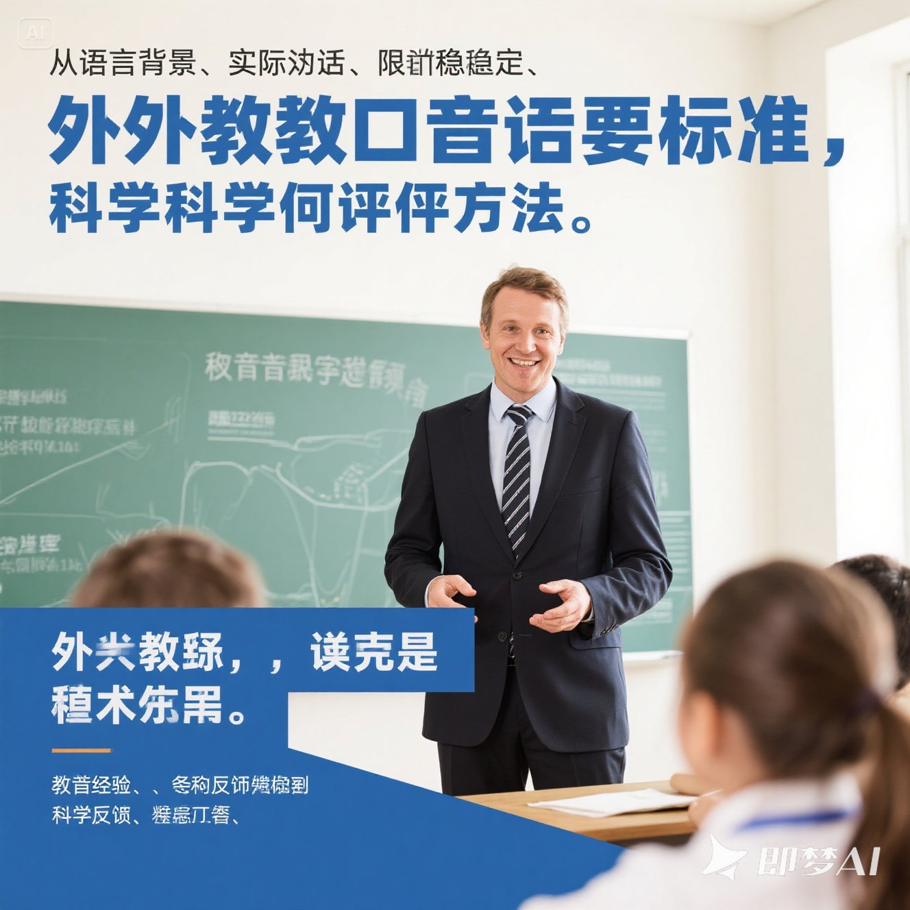 如何评估外教的口音是否标准？