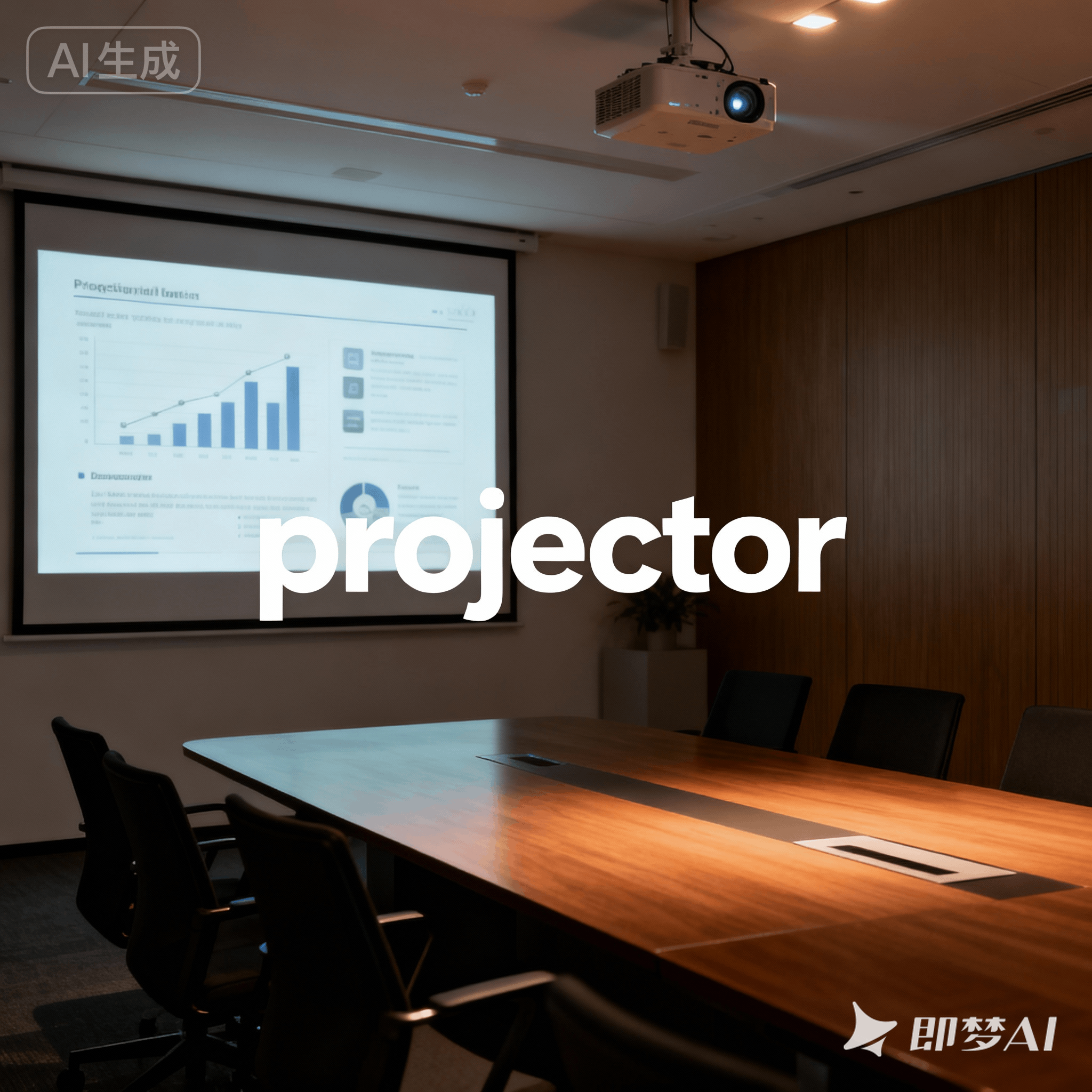 projector是什么意思_projector怎么读_音标prəˈdʒektə(r)