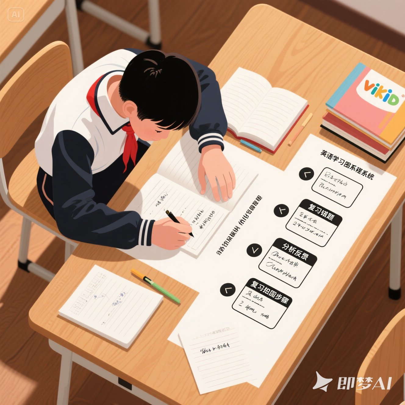 英语学习者如何系统整理错题？