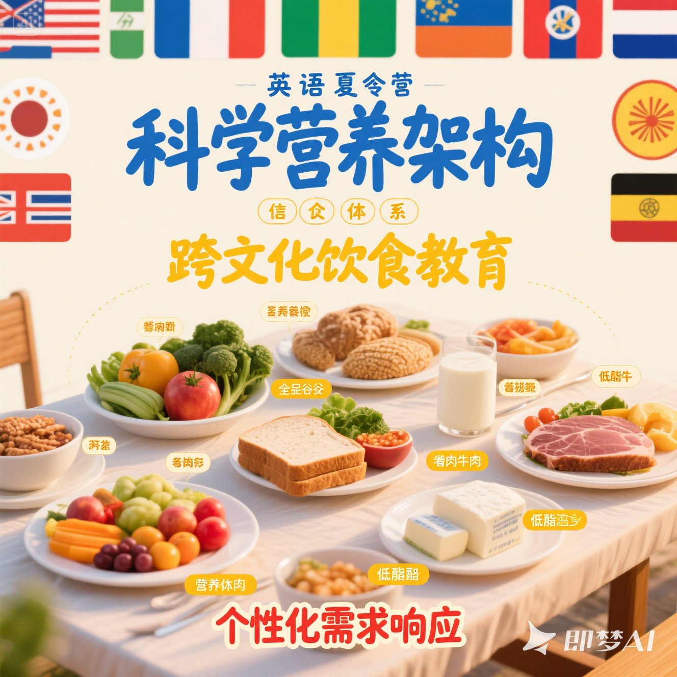 英语夏令营的餐饮安排是什么？