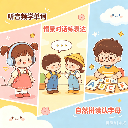 6岁孩子学英语怎么学
