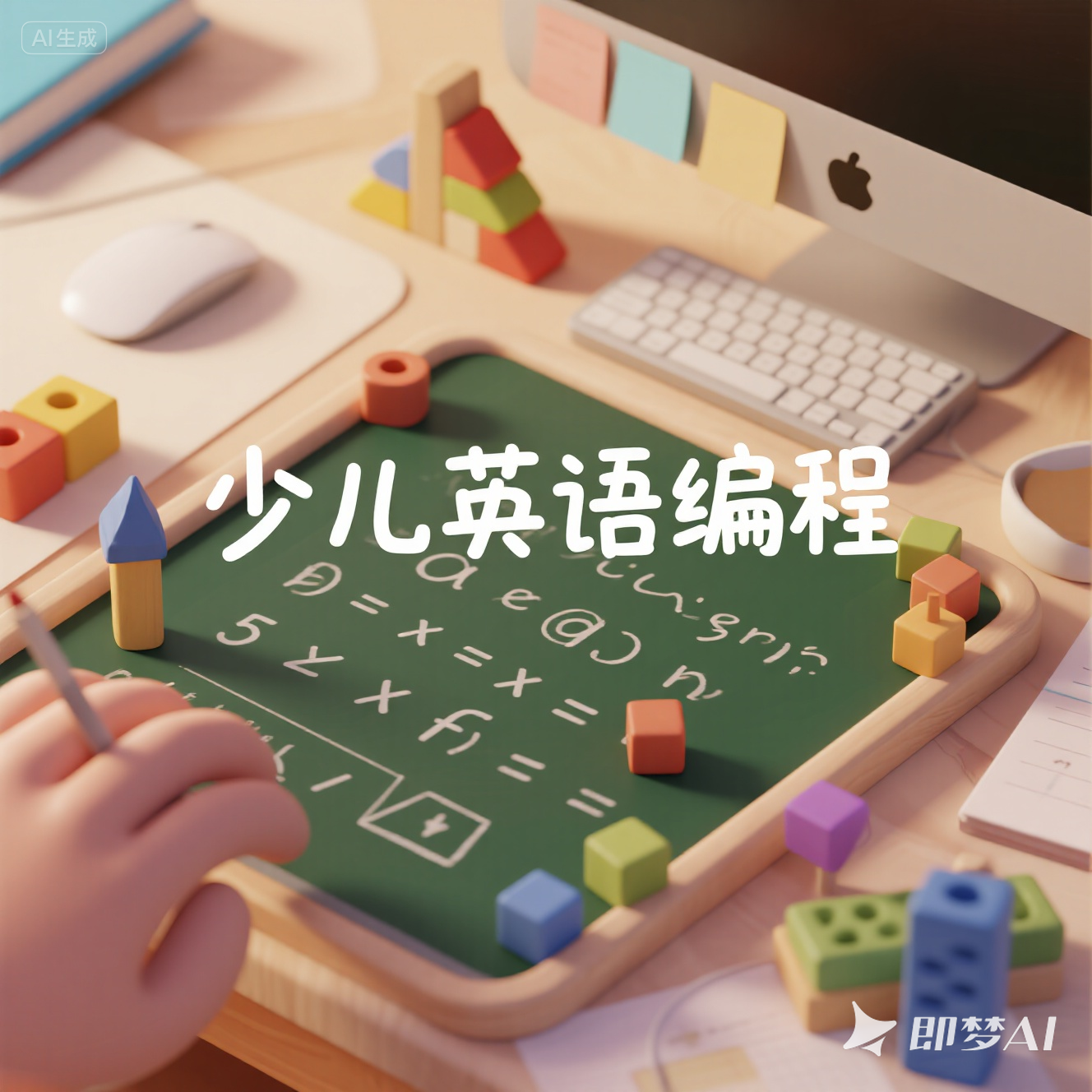 少儿英语编程术语与数学结合？