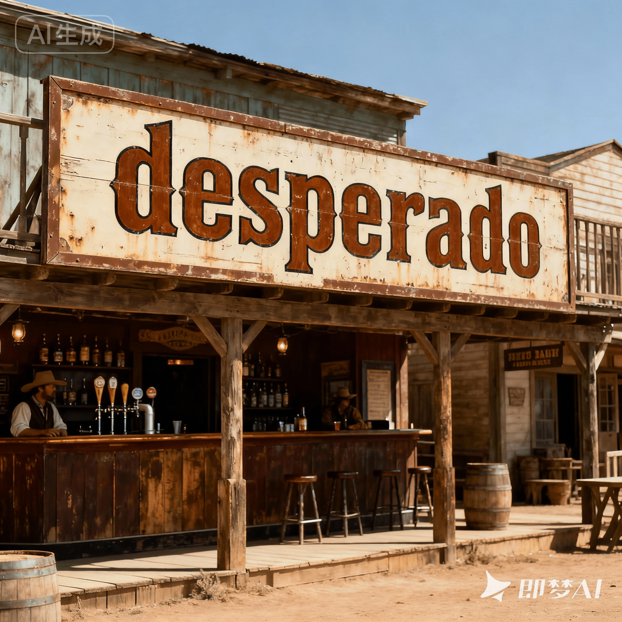 desperado是什么意思_desperado怎么读_音标ˌdespə'rɑ-dəʊ