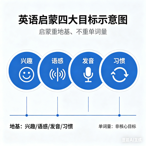 英语启蒙阶段教学目标