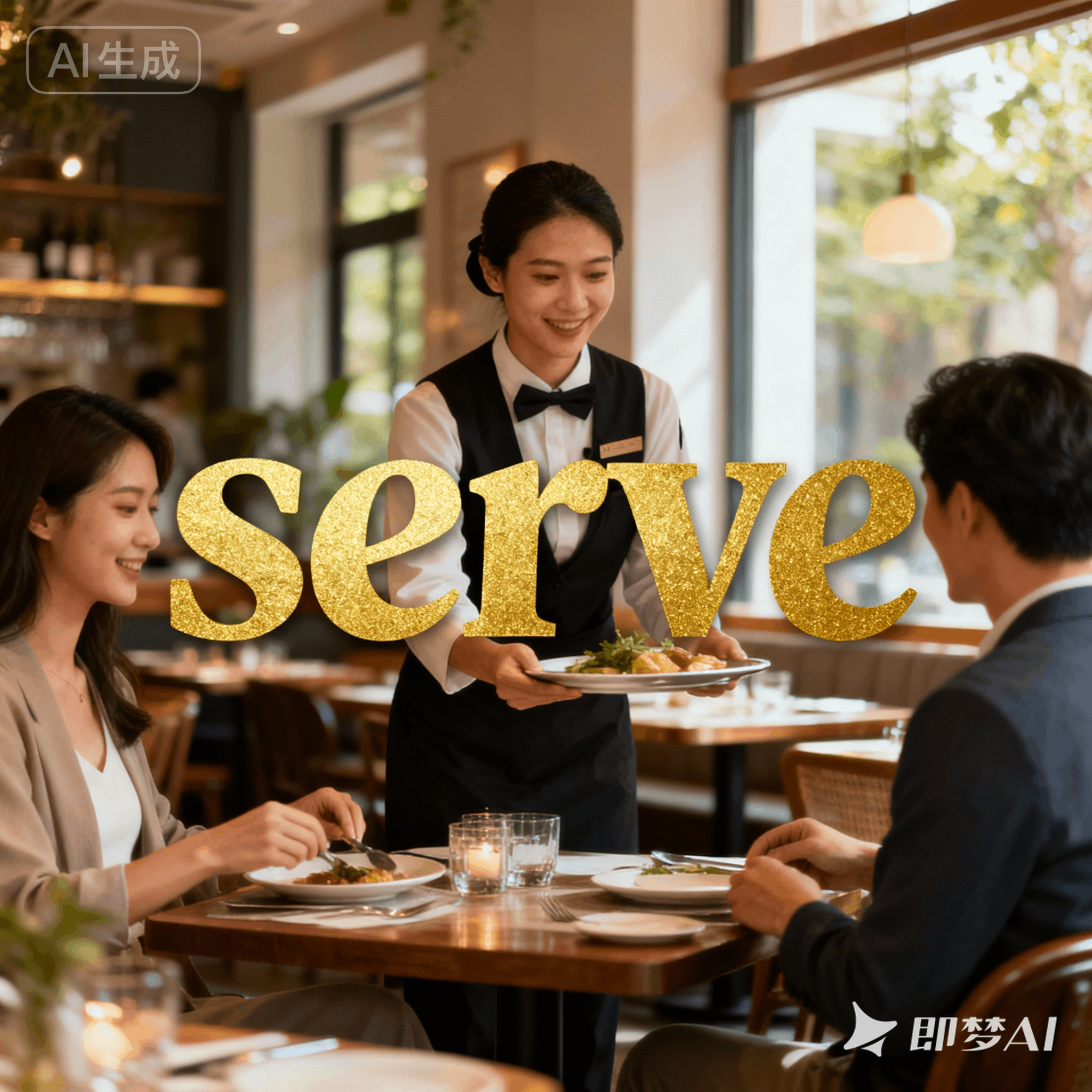 serve是什么意思_serve怎么读_音标sɜ-v