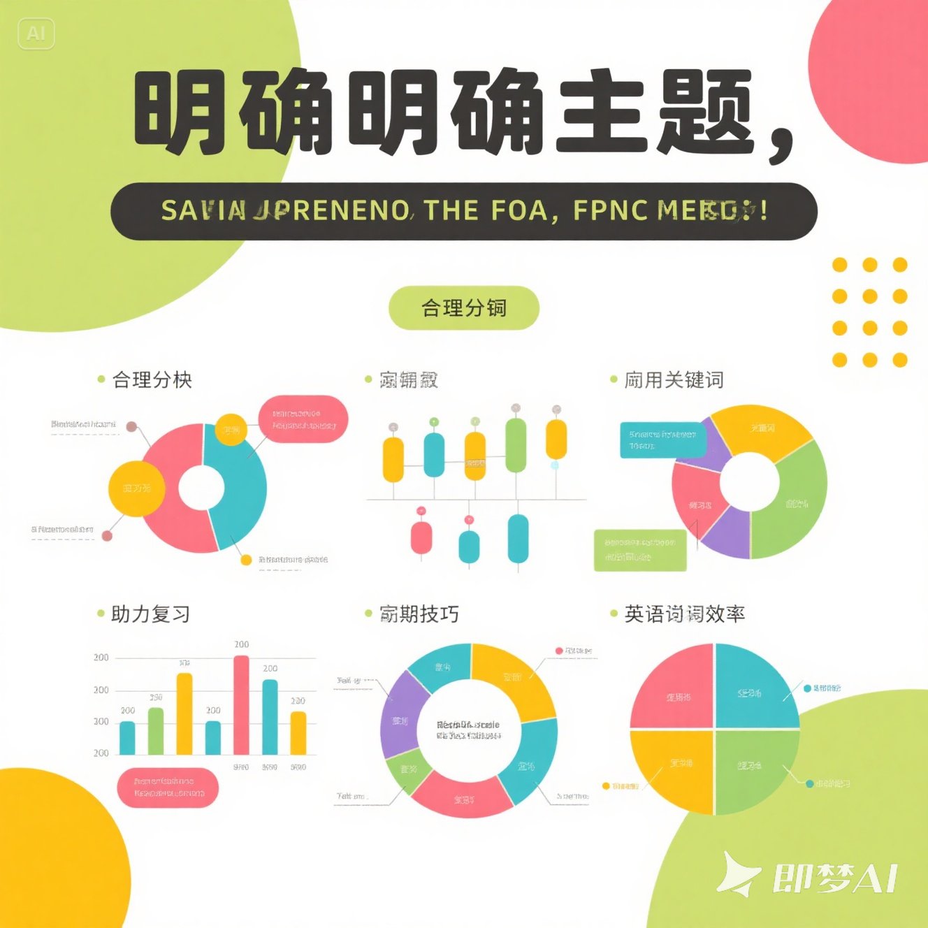 制作英语思维导图的技巧分享？