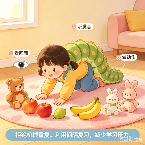 六岁小孩英语读好几遍记不住
