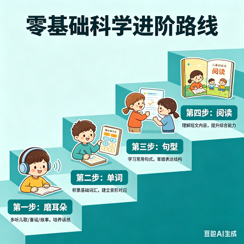 8岁英语0基础怎么学