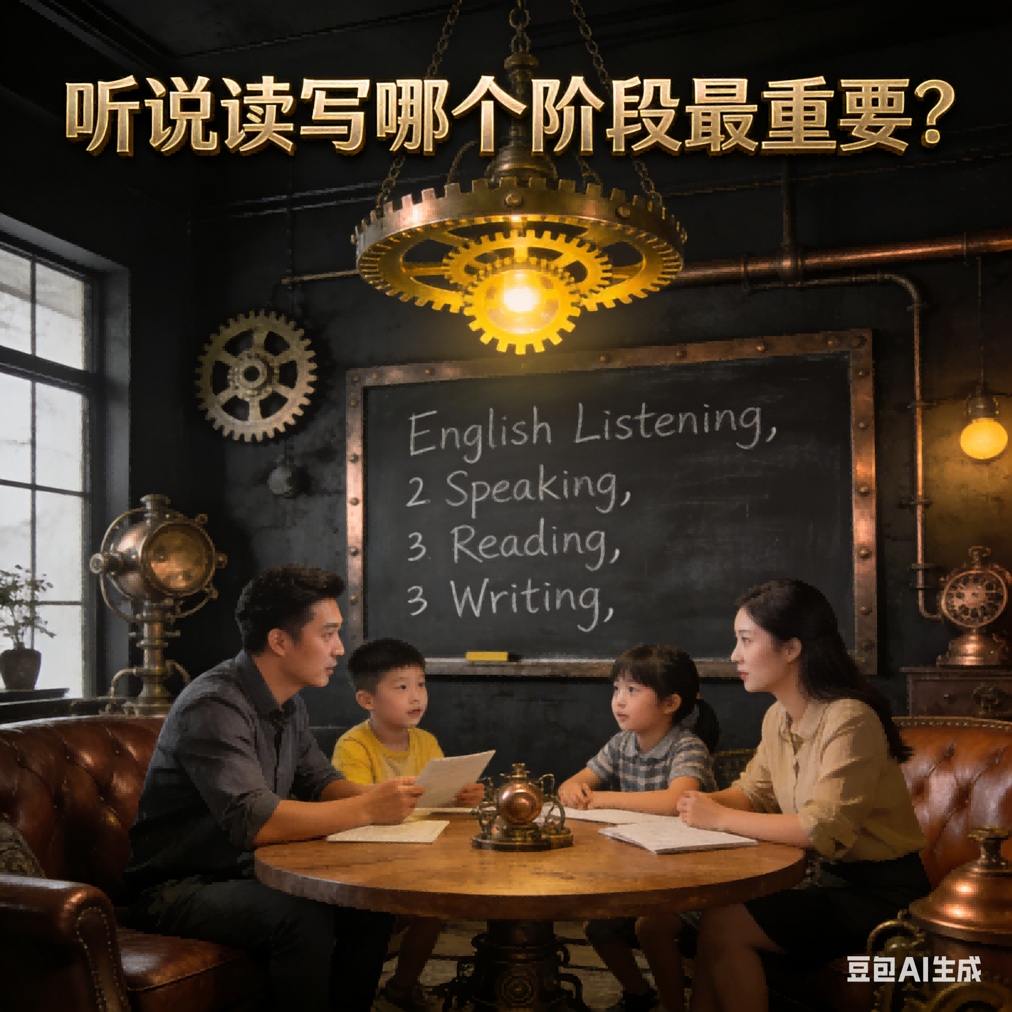 听说读写哪个阶段最重要？