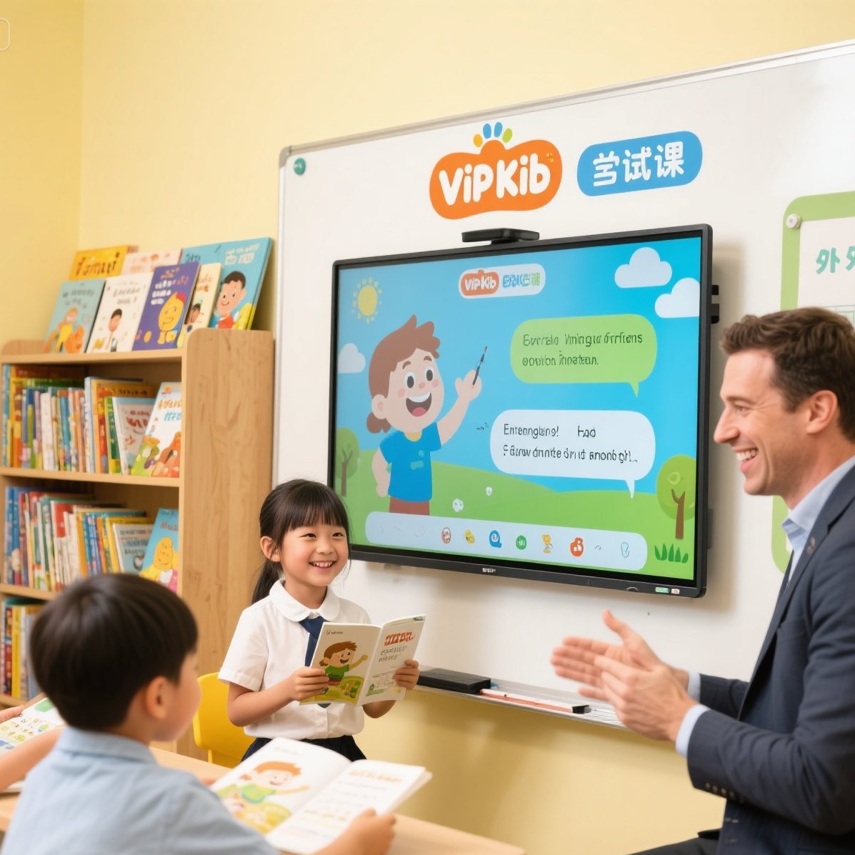 VIPKID 试听课的学习资源有哪些？