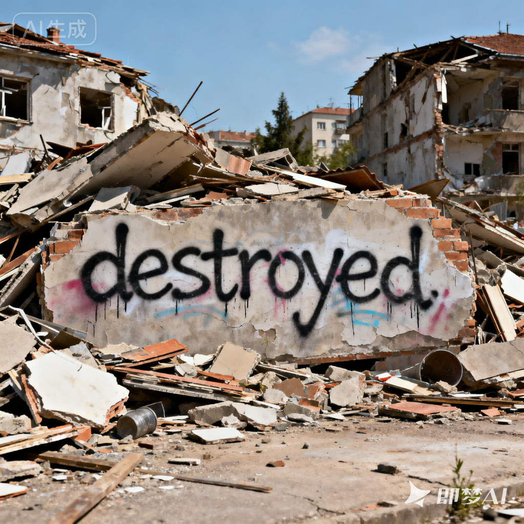 destroyed是什么意思_destroyed怎么读_音标dɪs'trɒɪd